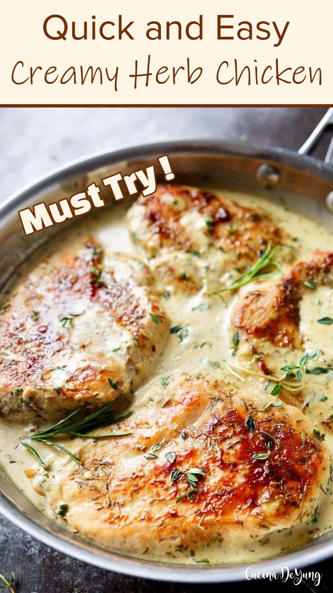 Creamy Herb Chicken